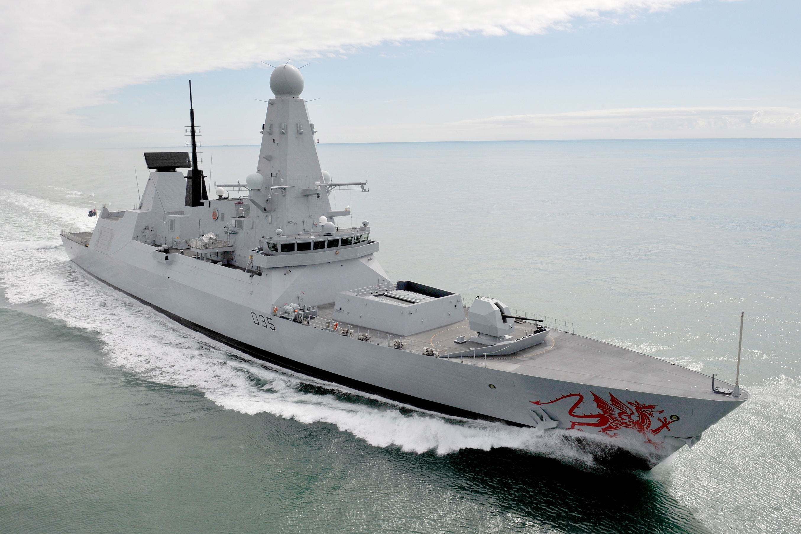 HMS Dragon Joins French Carrier Strike Group in Gulf of Aden